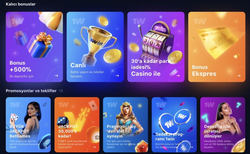 1win'deki heyecanlandırmaya katılın, konuşmayı seçin!